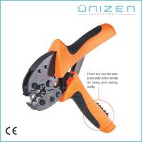 UNIZEN Unique Products To Sell Stainless Steel Yellow Modular Plug Crimping Tools